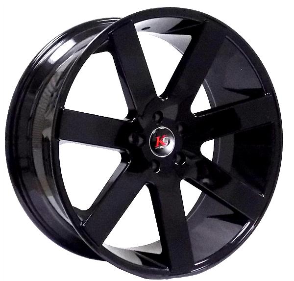 K9 K17 7198 22X9.5+30 6X139.7 C.B 78.10 GLOSS BLACK