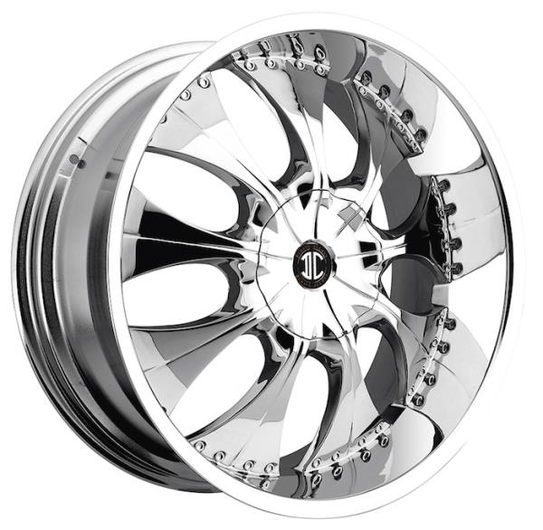 2 CRAVE NO.3 22X9.5+15 **BLANK** C.B 78.30 CHROME