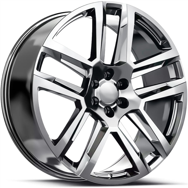 2101 CHVY, GM, CADILAC REPLICA 22X9+31 6X139.7 C.B 78.10 CHROME
