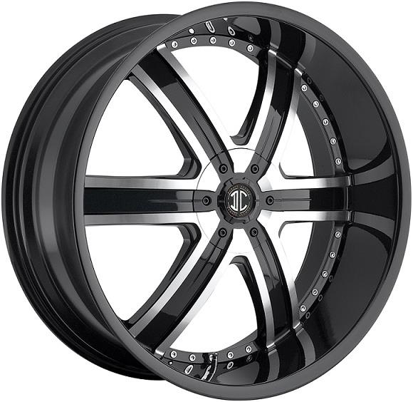 2 CRAVE NO.4 24X10+30 **BLANK** C.B 78.30 BLACK-MACH FACE-BLK LIP