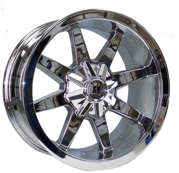 XTREME MUDDER XM-304 1103 20X10-24 5X114.3+5X127 C.B 78.10 CHROME