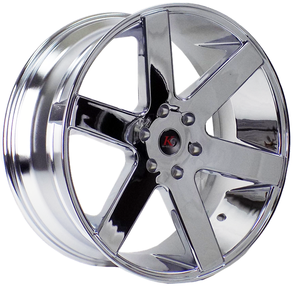 K9 K16 6198 22X9.5+15 5X115 C.B 74.10 CHROME