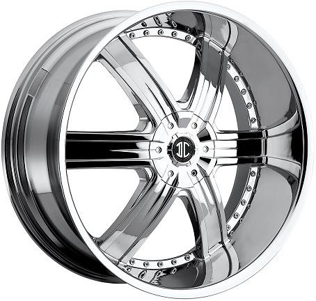 2 CRAVE NO.4 26X9.5+30 **BLANK** DRILLED TO 5X120 C.B 78.30 CHROME
