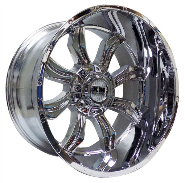 XTREME MUDDER XM-323 8086 24X14-76 5X139.7+5X150 C.B 110 CHROME