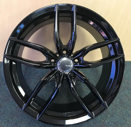 VELSEN WHEEL 533-M 18X8+38 5X114.3 C.B-73.1 B(U) BLACK