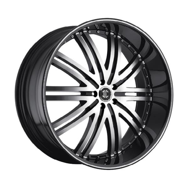 2 CRAVE NO.11 24X10+15 5X114.3 C.B 74.10 BLACK DIAMOND