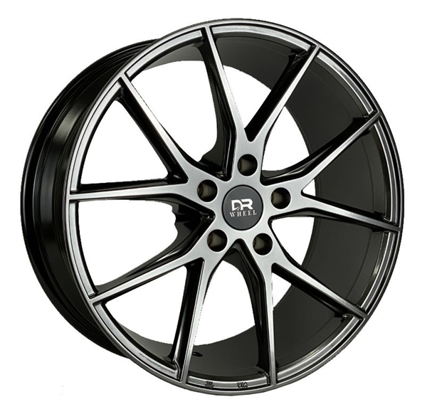 DRIFT RACING DR70 AO7000 18X8+35 5X112 C.B 66.56 HYPER BLACK** FORGED FLOW FORMED*