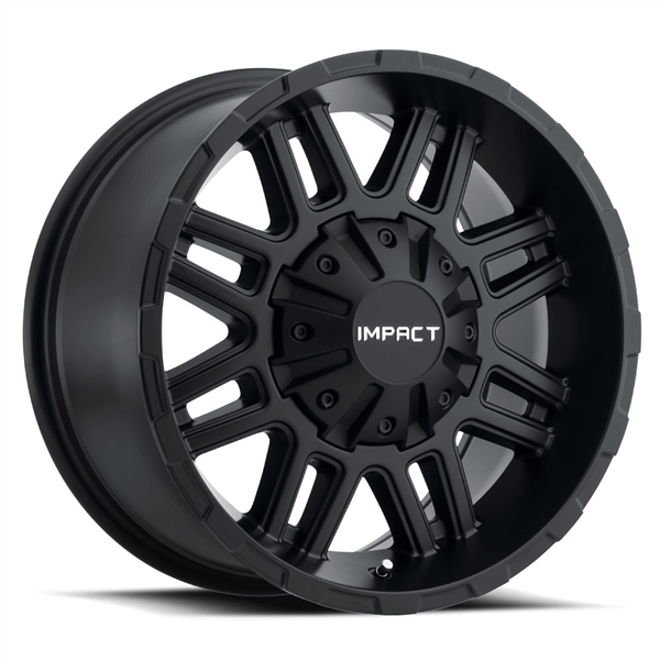 IMPACT INTERCEPTOR 18X9-12 5X127+5X114.3 C.B 78.30 SATIN BLACK