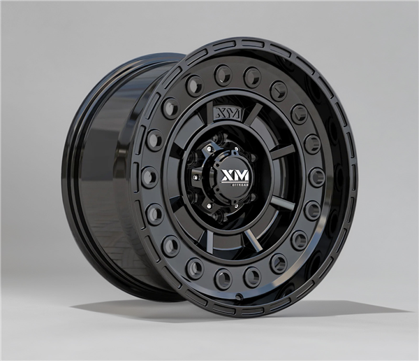 XTREME MUDDER XM-703 17X9+0 6X139.7 C.B 106.20 GLOSS BLACK