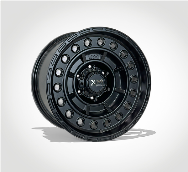 XTREME MUDDER XM-703 17X9+0 6X139.7 C.B 106.20 SEMI MATT BLACK