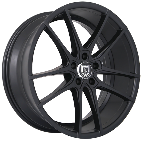 ELEGANTE E-12 20X8.5+35 5X112 C.B 66.60 SATIN BLACK