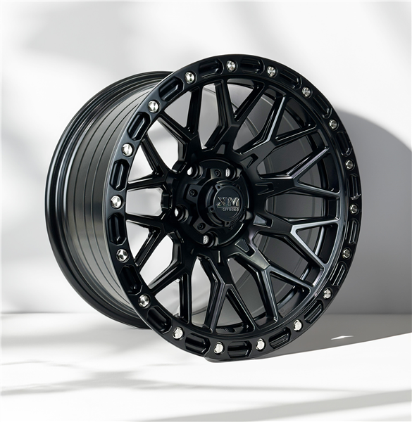 XTREME MUDDER XM-704 17X9+0 6X139.7 C.B 106.20 SEMI MATT BLACK *FLOW FORMING*