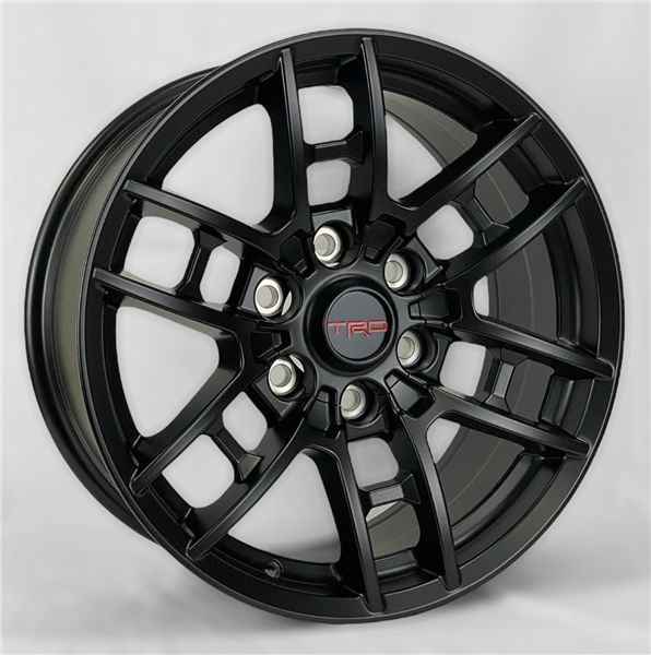 AO1726 TRD REPLICA TR4 18X8+20 6X139.7 C.B 106.10 MATT BLACK
