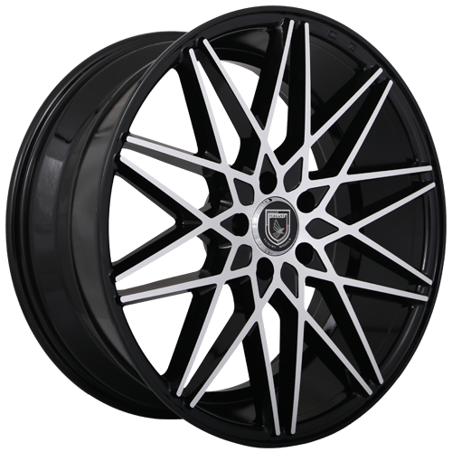 ELEGANTE E-13 20X8.5+35 5X120 C.B 74.10 GLOSS BLACK MACHINE