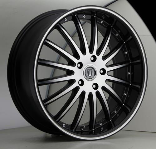 VERSANTE 213 20X10+42 5X114.3 BLACK MACHINED LIP B+MO+MLLIP(staggered)