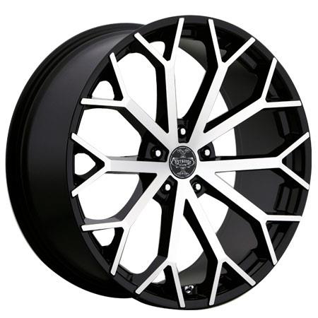 VERSANTE 229 20X8.5+35 5X120 B+M BLK MACHINE