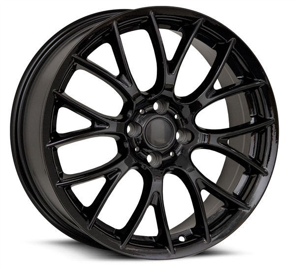 A8093 MINI REPLICA 17X7+40 4X100 C.B 56.10 GLOSS BLACK