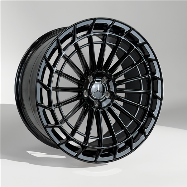 MERCEDES BENZ REPLICA AO2000Y 18X9+40 5X112 C.B 66.6 ALL GLOSS BLACK