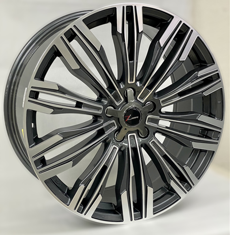 DRIFT RACING D1331 20X8.5+35 5X114.3 C.B 67.10 GUN GRAY MACHINE FACE