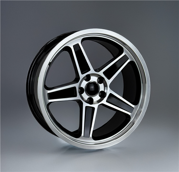 2138 DODGE DEMON REPLICA 20X9+20 5X115 C.B 71.50 BLACK MACHINE FACE