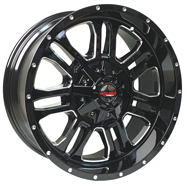 ROUGH TRACK RT02 L902 20X9+0 5X135+5X139.7 C.B 87.10 BLACK MILLING WINDOWS