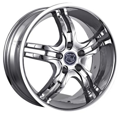 K9 K139 20X7.5+35 5X115 C.B 73.1 CHROME