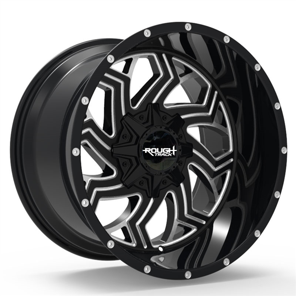 ROUGH TRACK RT31 AS9996 20X10-12 6X135+6X139.7 C.B 108.10 GLOSS BLACK MILLED