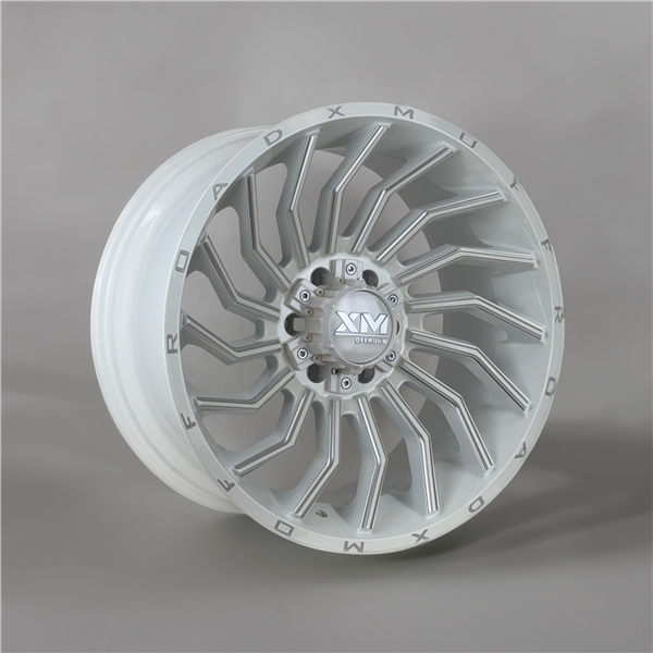 XTREME MUDDER XM-356 20X10-6 6X135+6X139.7 C.B 108 CANDY WHITE MILLED