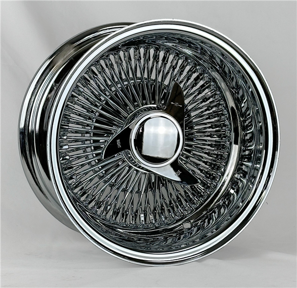 13X7 REV 100 SPOKE K/O ALL CHROME 5X114.3+120.65+127 3BAR