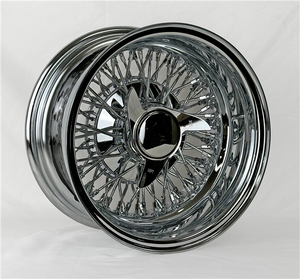 13X7 REV CROSS LACE 72 SPOKE K/O ALL CHROME 5X114.3+120.65+127 3BAR