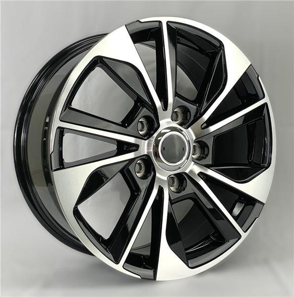 H777D TOYOTA REPLICA 20X8.5+58 5X150 C.B 110 BLACK MACHINED FACE