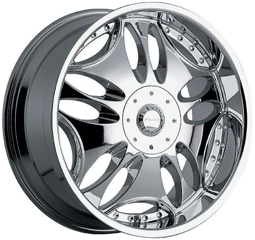 PANTHER 330 22X9.5+20 5X135+5X139.7 C.B 87.10 CHROME