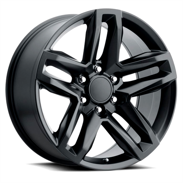 SILVERADO Z71TRAIL BOSS REPLICA 61RP008 22X9+15 5X127 C.B 78.10 SATIN BLACK