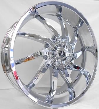AVENGER A5 22X9.5+15 5X127+5X139.7 C.B 78.1 CHROME