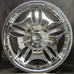 U2 40 22X9.5+13 6X114.3+6X139.7 CB.78.1 CHROME **NO CAP**