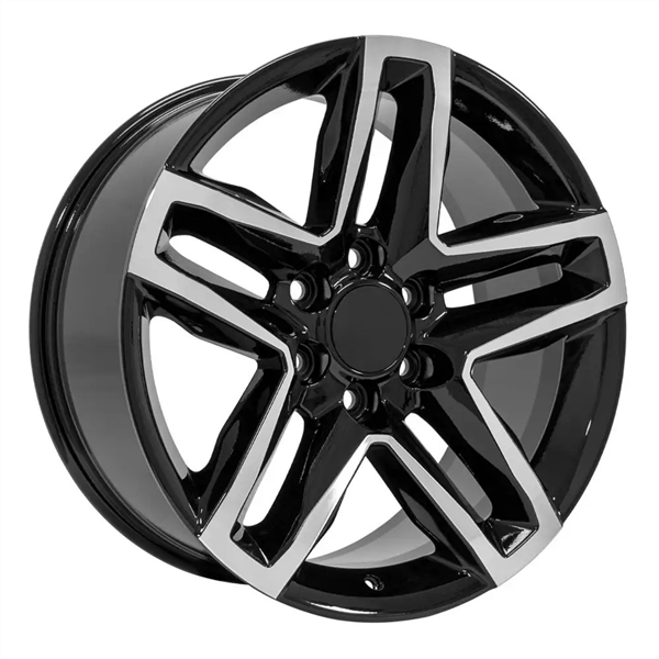 2109 SILVERADO Z71TRAIL BOSS REPLICA 24X10+24 6X139.7 C.B 78.10 BLACK MACHINE FACE