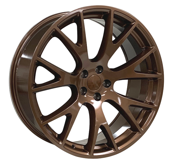 DODGE HELLCAT SRT REPLICA DOD010 22X9+18 5X115 C.B 71.50 COPPER **SPECIAL**