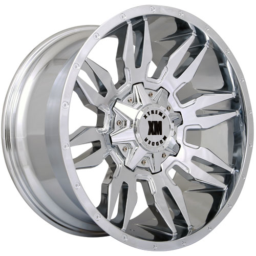 XTREME MUDDER XM-320 A0084 20X10-12 6X135+6X139.7 C.B 108 CHROME