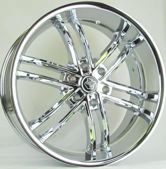 WUCCI 640 22X9.5+30 6X135 C.B 87.1 CHROME