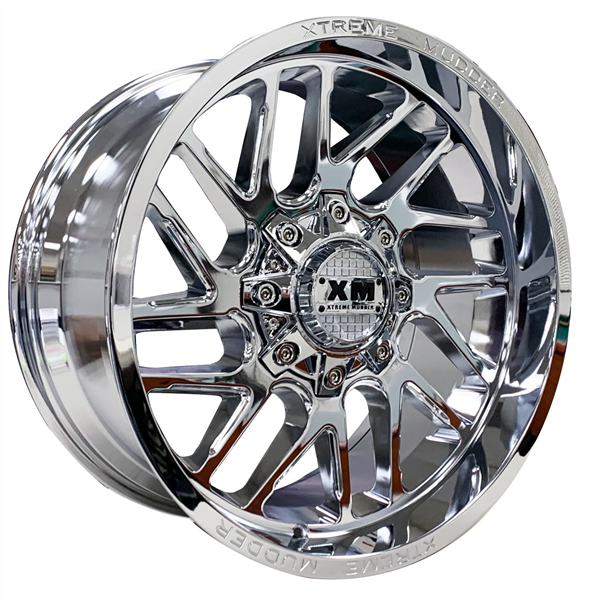 XTREME MUDDER XM-339 20X12-44 6X135+6X139.7 C.B 108 CHROME