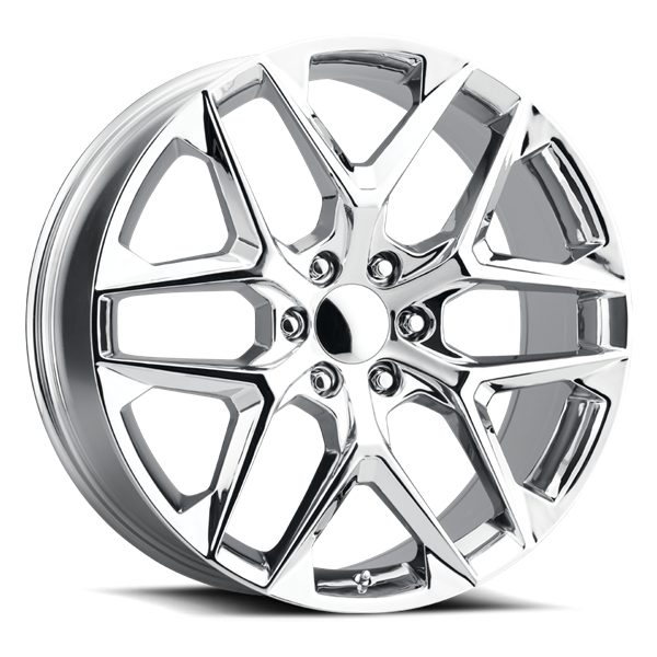 2142 REPLICA 22X9+28 6X139.7 C.B 78.10 CHROME