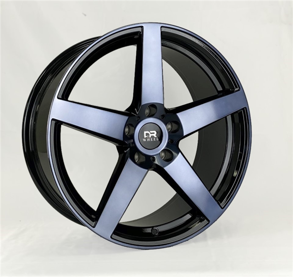 DRIFT RACING DR73 AO7003 18X8+35 5X114.3 C.B 73.10 BLACK MACHINE FACE+BLACK PAINT**SPECIAL PRICE**