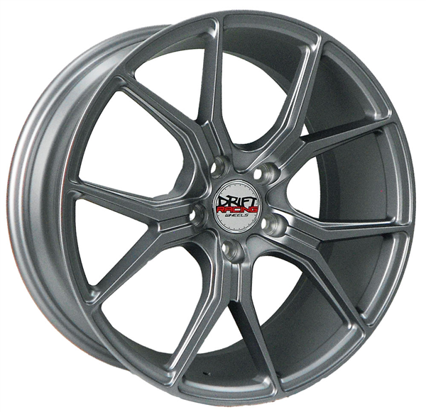 DRIFT RACING DR59783 18X8+35 5X100 C.B 73.10 MATT GUNMETAL CAP [#C003]