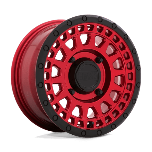 BR PARKER 14X7 4X110 +52 80 CNDY RED BLK