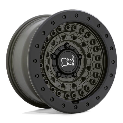 BARRICADE 17X8.5 6X4.5 76 OD-GRN-BLK +0