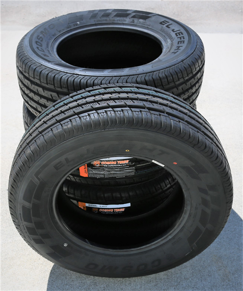 215/70R16 COSMO EL JEFE H/T 100H 560-A-A 55K+ ROAD HAZARD
