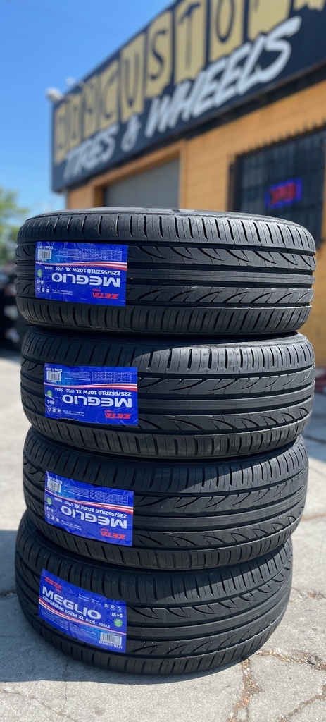 245/45ZR19 ZETA MEGLIO 102W XL M+S 500A-A 50K + ROAD HAZARD