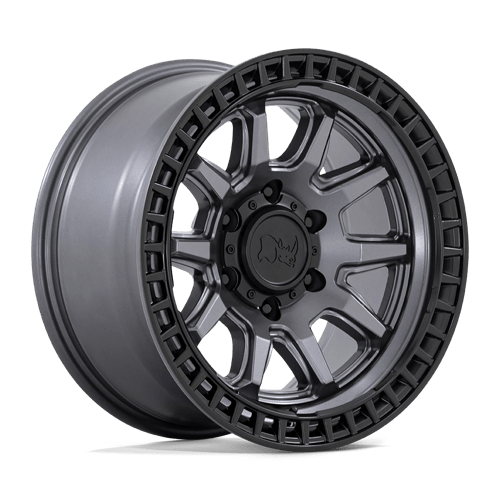 BR CALICO 17X8.5 5X5.0 71 M-GMTL BLK +0
