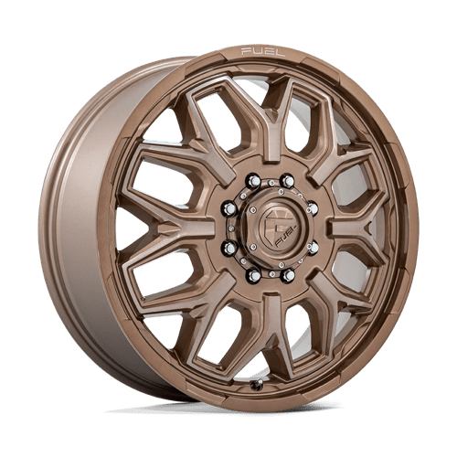 FLUX DRW 22X8.25 8X210 154 +104 PLT-BRNZ