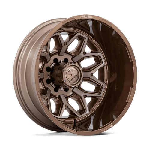 FLUX DRW 22X8.25 8X210 154 -201 PLT-BRNZ